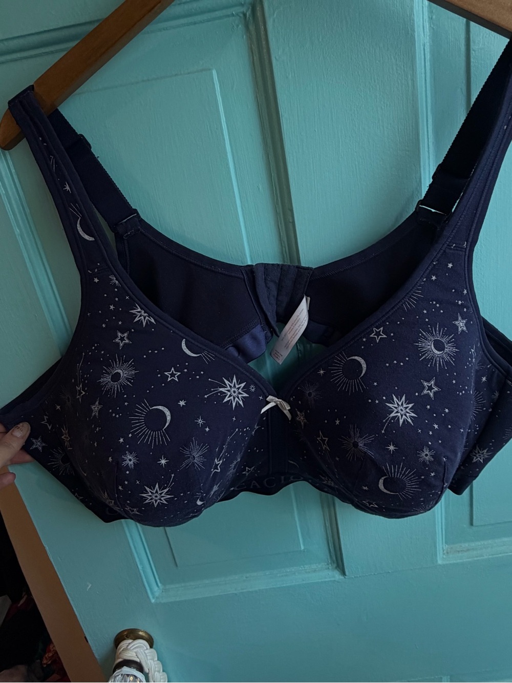 Whimsigoth stars and moon 50D no wire bra